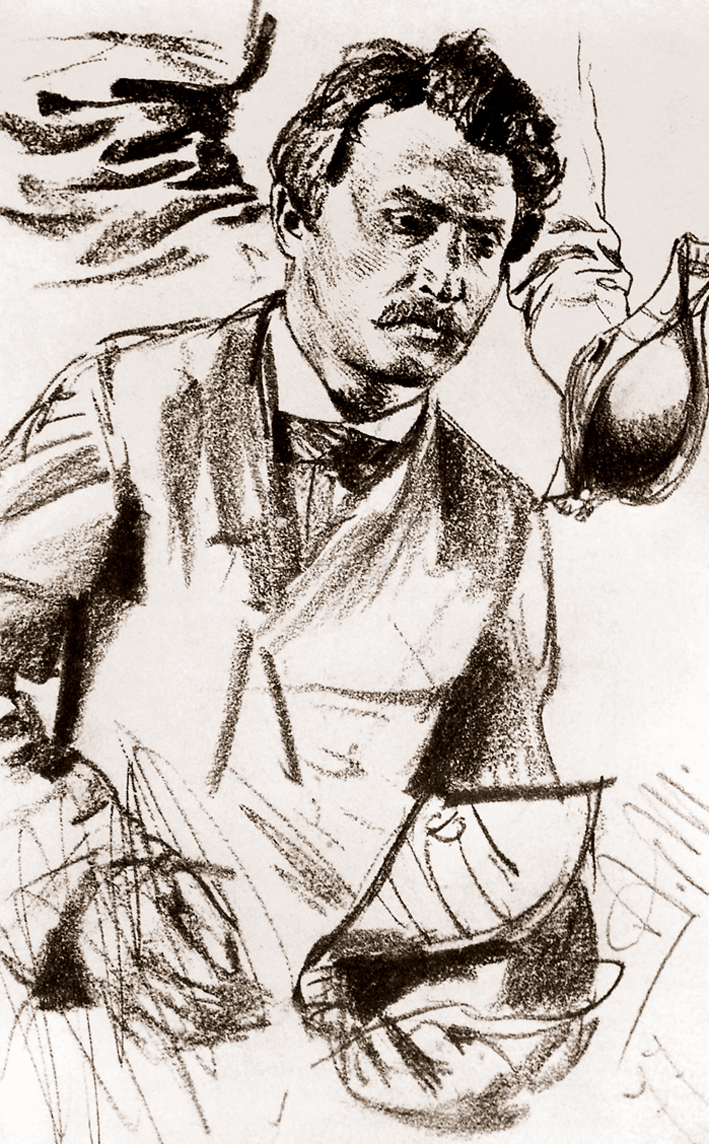  Adolpyh Von Menzel —— 男人的习作